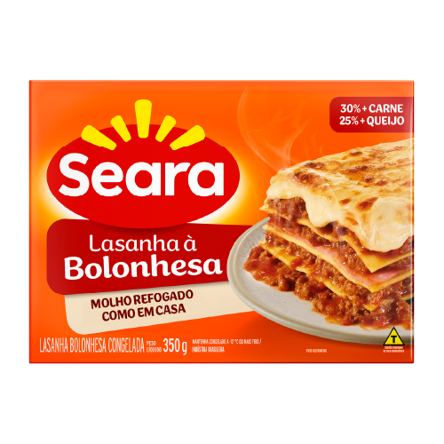 LASANHA SEARA BOLONHESA 350G