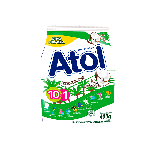 LAVA ROUPA ATOL PO FRESCOR COCO 800G