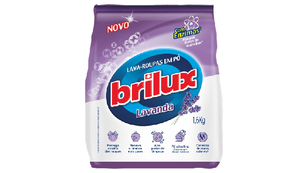 LAVA ROUPA BRILUX PO LAVANDA 1,6KG