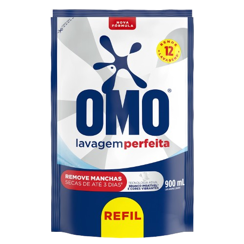 LAVA ROUPA OMO LAVAGEM PERFEITA 700ML REFIL