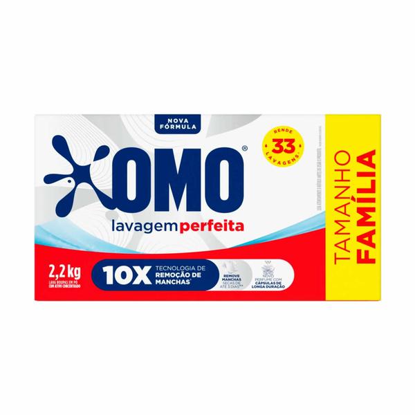 LAVA ROUPA OMO LAVAGEM PERFEITA PO 2,2KG