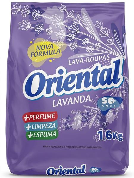 LAVA ROUPA ORIENTAL LAVANDA 1,6KG