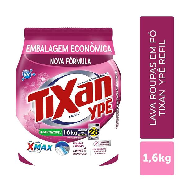 LAVA ROUPA TIXAN YPE MACIEZ SACH 1,6KG