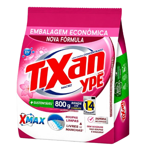 LAVA ROUPA TIXAN YPE MACIEZ SACH 800G