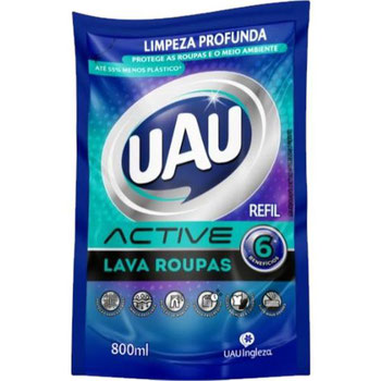 LAVA ROUPA UAU LIQ ACTIVE 800ML