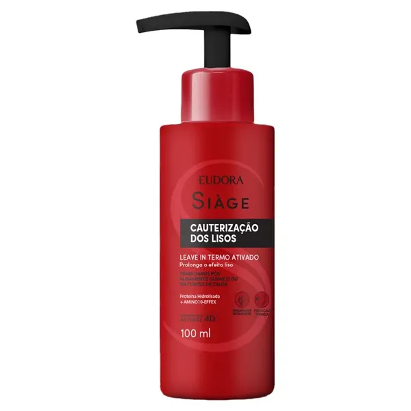 LEAVE IN SIAGE CAUTERIZACAO LISO 4D 100ML