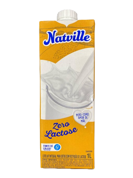 LEITE NATVILLE INTEGRAL ZERO LACTOSE 1L