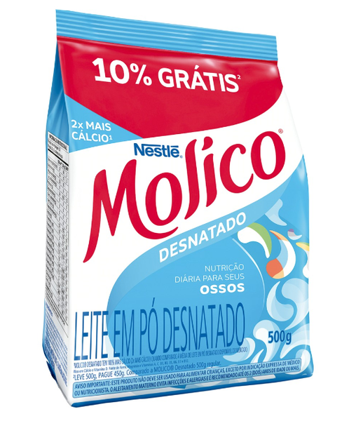 LEITE NESTLE DESN TOTAL CALCIO C/10% DESC 500G
