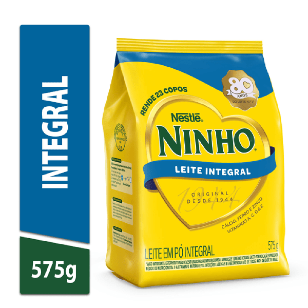 LEITE NESTLE NINHO INTEGRAL SACH 575G 85