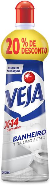 LIMP VEJA X14 TIRA LIMAO 2/1 L500P400ML