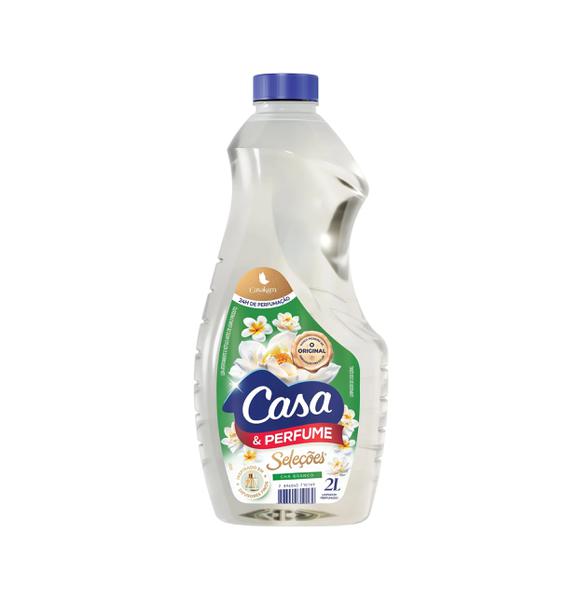 LIMPA CASA PERFUME SELECOES CHA BCO 2L
