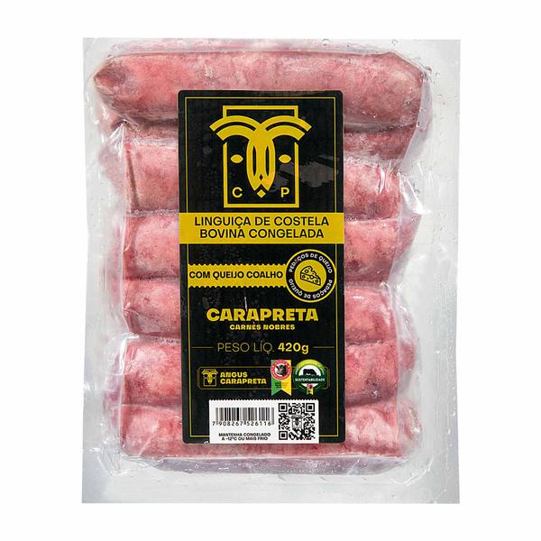 LING CARA PRETA BOV COSTELA C/QUEIJO COA