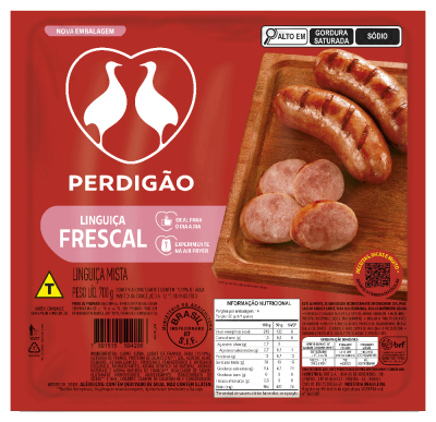 LINGUICA PERDIGAO FRESCAL MISTA 700G