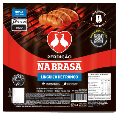 LINGUICA PERDIGAO NABRASA FRANGO 700G
