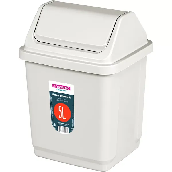 LIXEIRA SANREMO BASCULANTE 5L SR2205