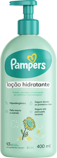 LOCAO PAMPERS HIDRATANTE CPO GIRASSOL 20