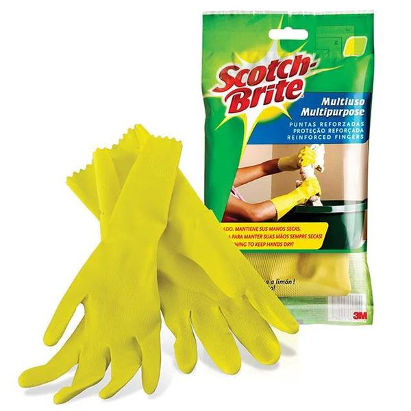 LUVA SCOTCH BRITE P/COZINHA LOUCA M R141