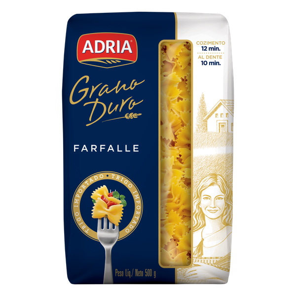 MACARRAO ADRIA GRANO DR FARFALLE 500G
