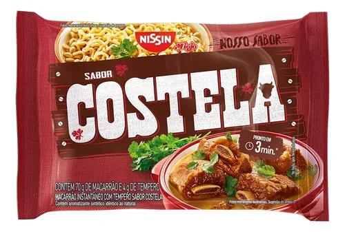 MACARRAO NISSIN INST N SABOR COSTELA 74G