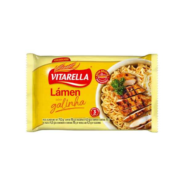 MACARRAO VITARELLA LAMEN GALINHA 74,3G