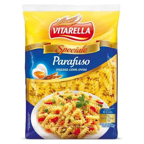 MACARRAO VITARELLA PARAFUSO OVOS 500G