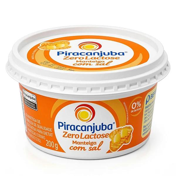 MANTEIGA PIRACANJUBA C/SAL ZERO LACTOSE