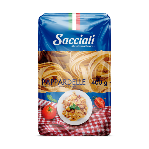 MASSA CASEIRA SACCIALI PAPPARDELLI 400G