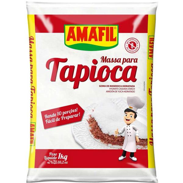 MASSA TAPIOCA  AMAFIL HIDRATADA 1KG