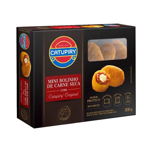 MINI BOLINHO CATUPIRY CARNE SECA C/CATUP
