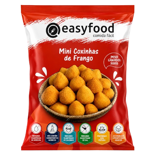 MINI COXINHA EASY FOOD TRAD 300G