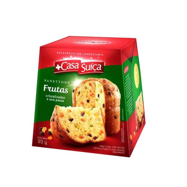 MINI PANETTONE CASA SUICA FRUTAS PASSAS