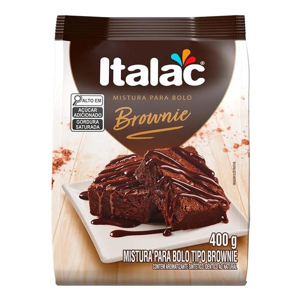 MISTURA ITALAC P/BOLO BROWNIE 400G