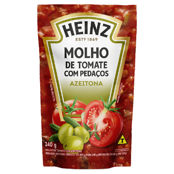 MOLHO HEINZ AZEITONA SACHE 240G