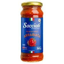 MOLHO SACCIALI TOMATE ARRABIATA VIDRO 34