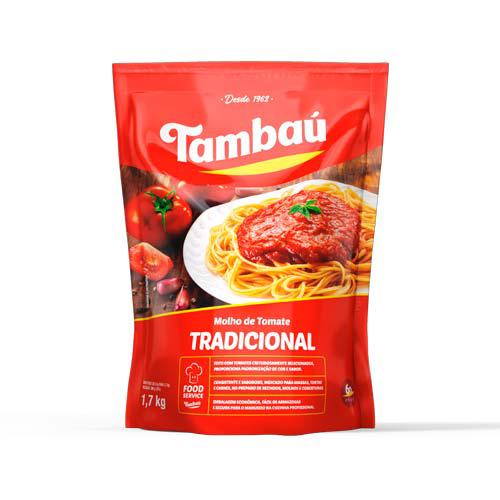 MOLHO TOMATE TAMBAU TRAD POUCH 1,7KG