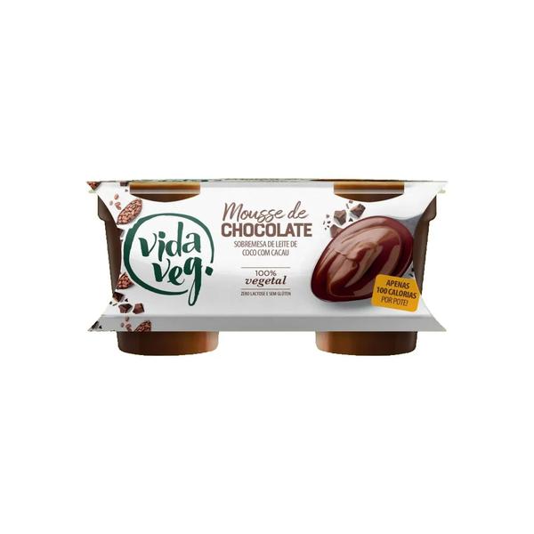 MOUSSE VIDA VEG CHOCOLATE VEGANO 200G