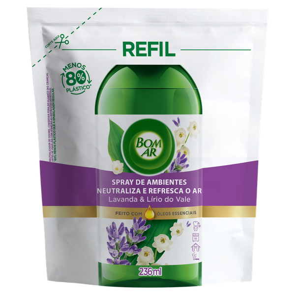 ODORIZADOR BOM AR AMBIENTE LAV LIRIO 236ML