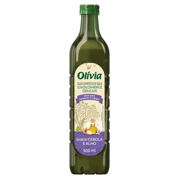 OLEO COMP OLIVIA CEBOLA/ALHO 500ML
