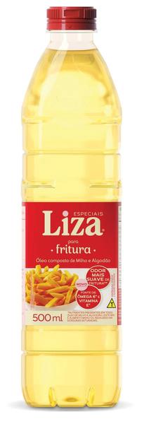 OLEO LIZA  MILHO/ALGODAO FRITURA PET 500