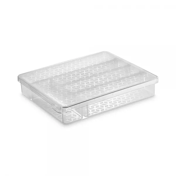 ORGANIZADOR UZ MULTIUSO C/TP TRANSP 1,3L