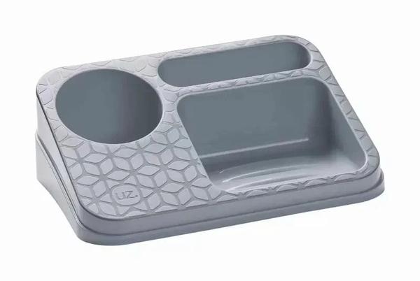 ORGANIZADOR UZ PIA SOLIDO UZ395-CINZ