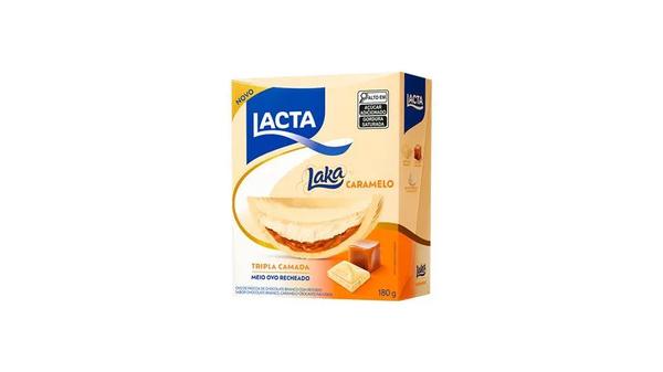 OVO PASCOA LACTA TRIPLA CARAMELO 180G N1