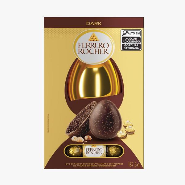 OVO PASCOA ROCHER DARK 137,5G