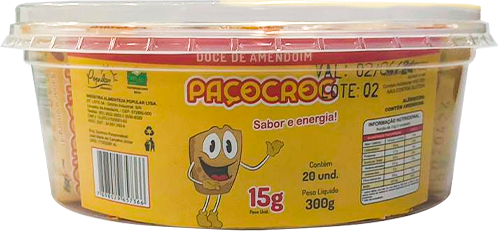PACOCA POPULAR PACOCROC 300G