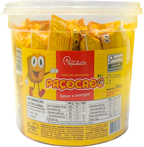 PACOCA POPULAR PACOCROC 750G
