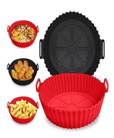 PANELA MIMO SILICONE AIR FRYER RED SN224