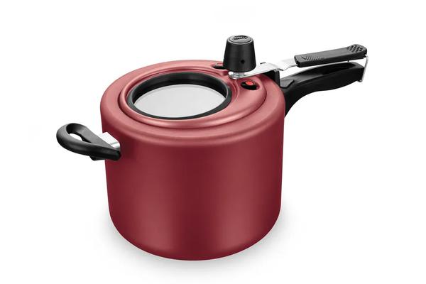 PANELA MTA PRESSAO C/VISOR CEREJA  ALUM