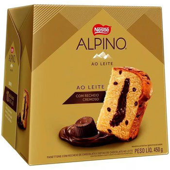 PANETONE NESTLE ALPINO CHOC 450G