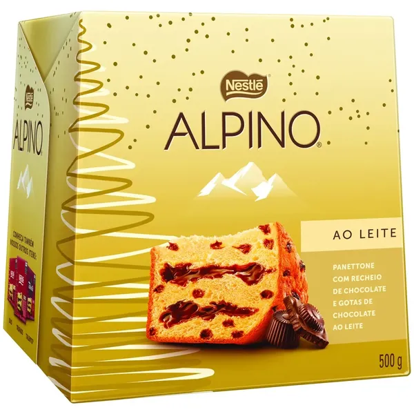 PANETTONE NESTLE ALPINO CHOCOLATE 500G