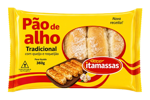 PAO ALHO ITA MASSAS TRADICIONAL 400G